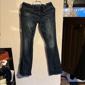 American Eagle Outfitters Dark Blue Boot Cut Jeans